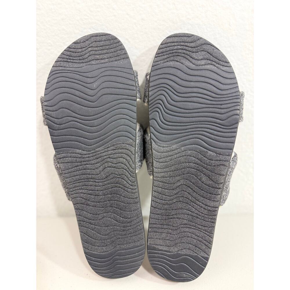 Reef Cushion Vista Snuggles Sandals Black Night Size 9 Women’s Slip On - Picture 5 of 7